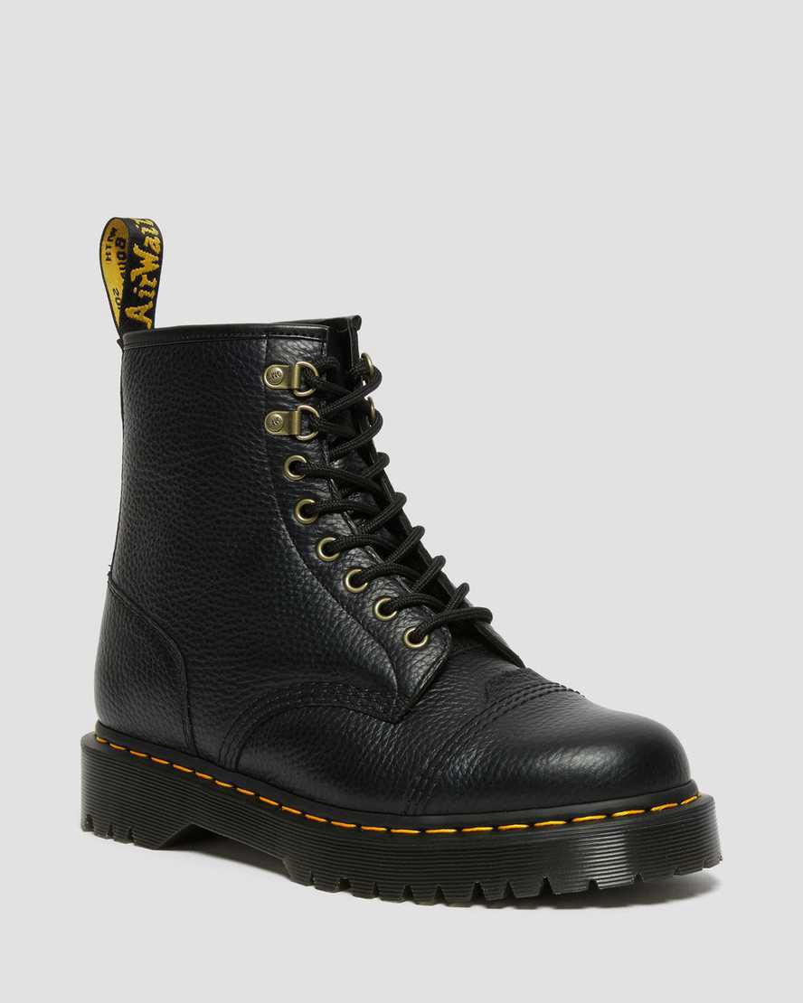 Dr Martens 1460 Bex Faux Fur-Lined Leather Lace Up Naisten Nilkkurit Mustat Suomi | 7960DYLRZ