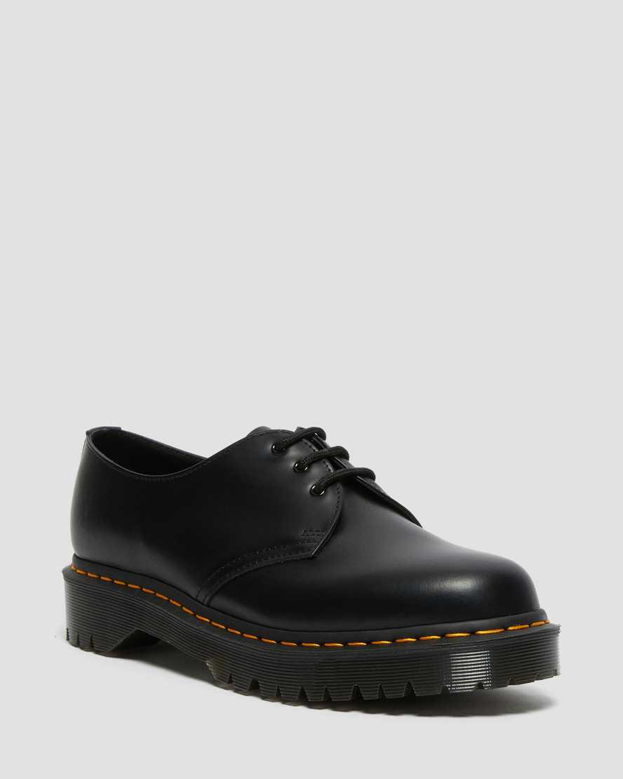 Dr Martens 1461 Bex Smooth Leather Miesten Oxford Kengät Mustat Suomi | 5709XUHMN