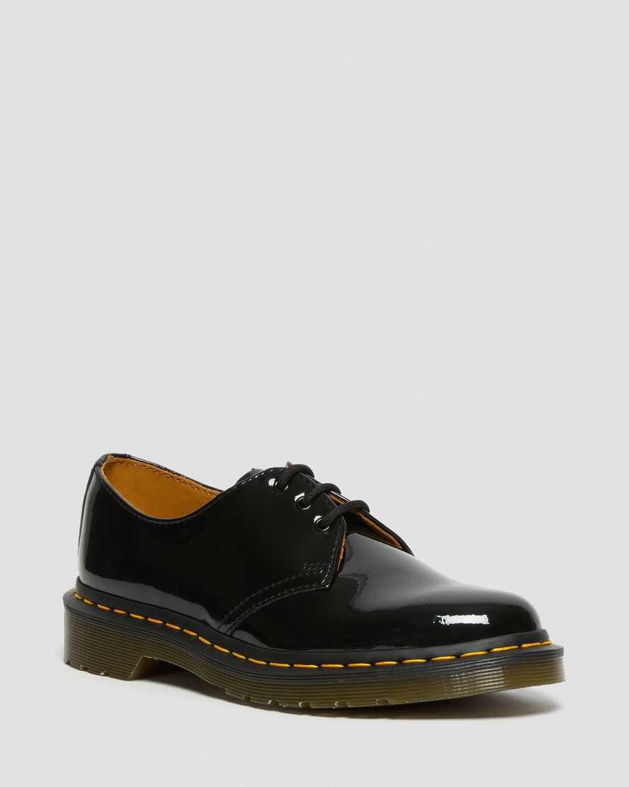 Dr Martens 1461 Patent Leather Naisten Oxford Kengät Mustat Suomi | 6087AWEOZ