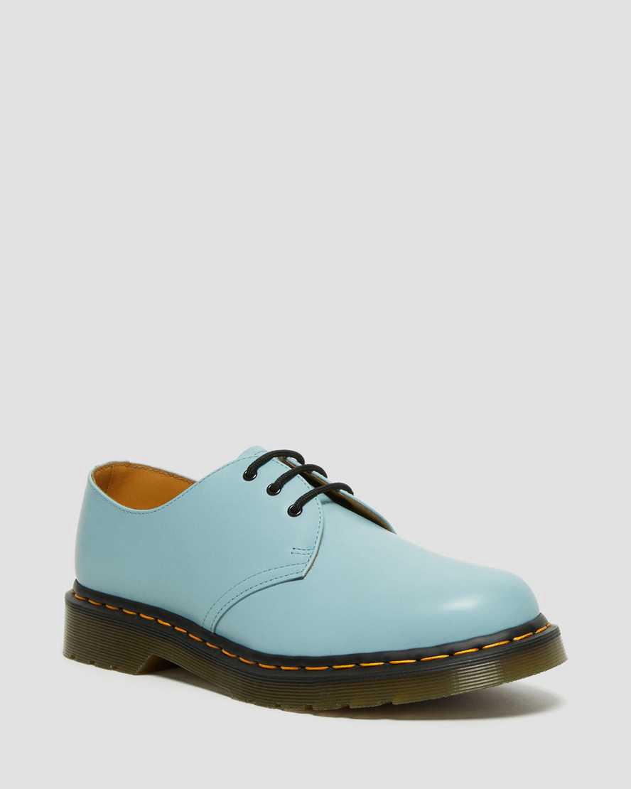 Dr Martens 1461 Smooth Leather Miesten Oxford Kengät Sininen Suomi | 2694HRIYD
