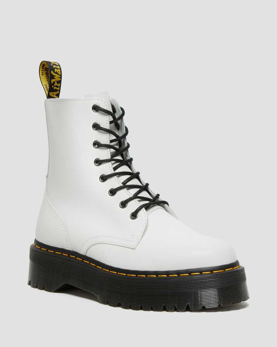 Dr Martens Jadon Suomi | Official Naisten Platform Saappaat Valkoinen Suomi | 6234CUGFV