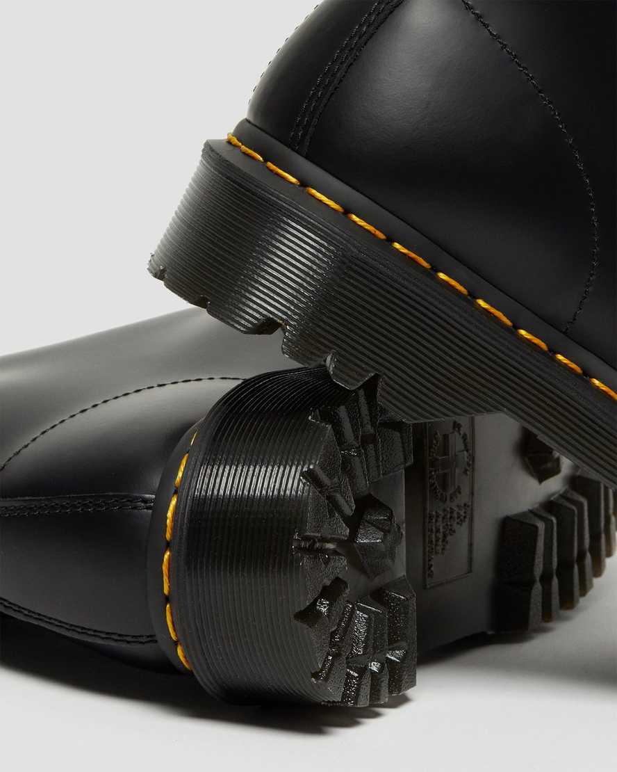 Dr Martens 101 Bex Smooth Leather Ankle Naisten Platform Saappaat Mustat  Suomi |  4092IZBEP