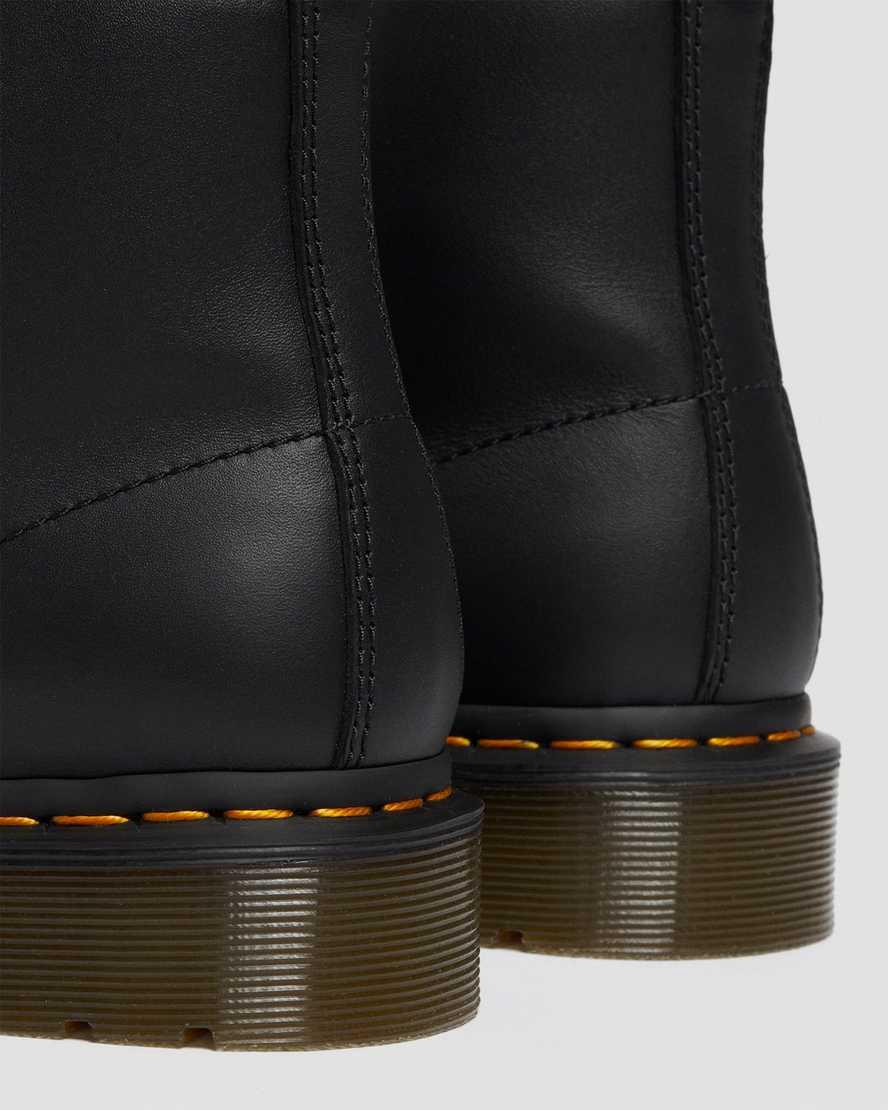 Dr Martens 101 Leather Miesten Nilkkurit Mustat  Suomi |  3172QUBYE