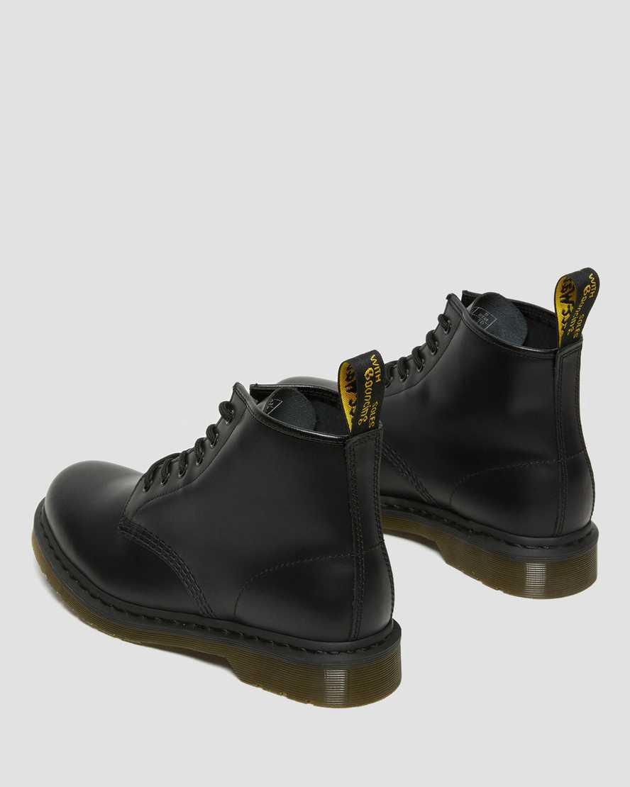 Dr Martens 101 Smooth Leather Naisten Nilkkurit Mustat  Suomi |  0178SXGOD
