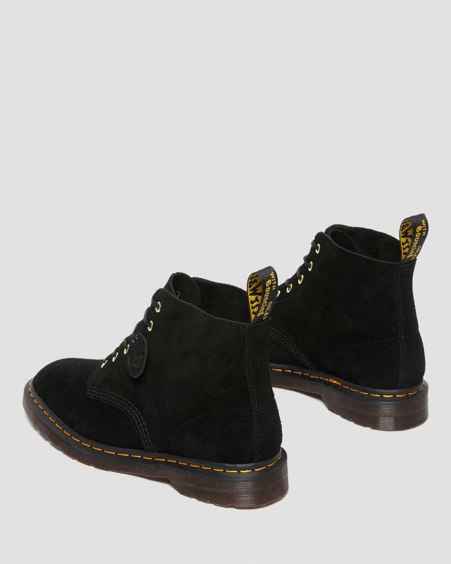 Dr Martens 101 Suede Miesten Nilkkurit Mustat  Suomi |  5194RNHXZ