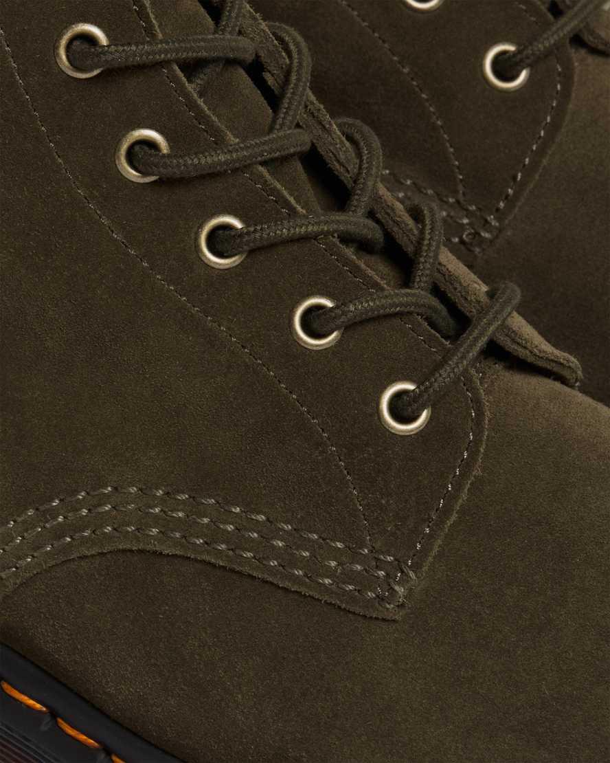 Dr Martens 101 Suede Naisten Nilkkurit Oliivinvihreä  Suomi |  1257TAOCV