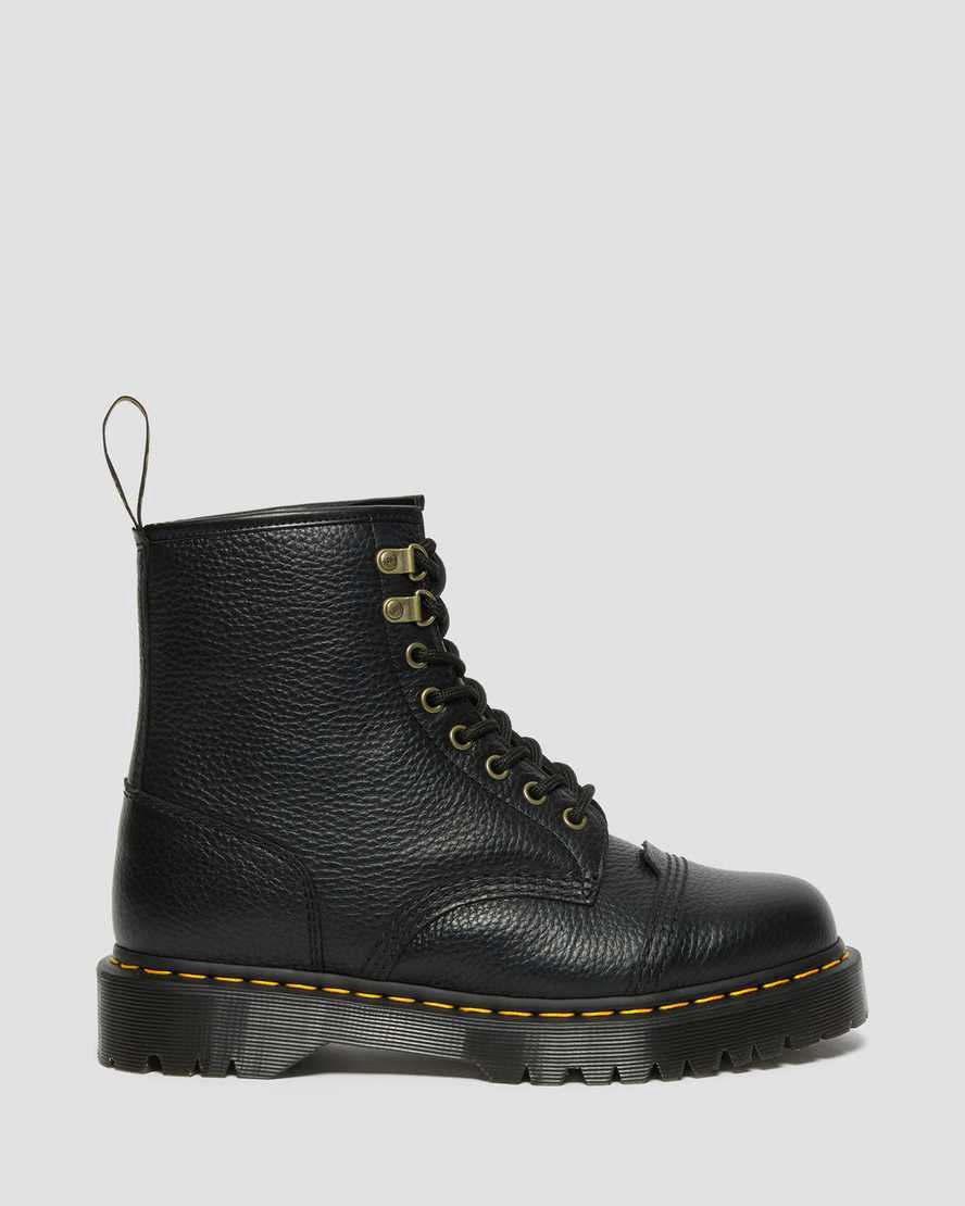 Dr Martens 1460 Bex Faux Fur-Lined Leather Miesten Nauhasaappaat Mustat  Suomi |  0273RFBXU