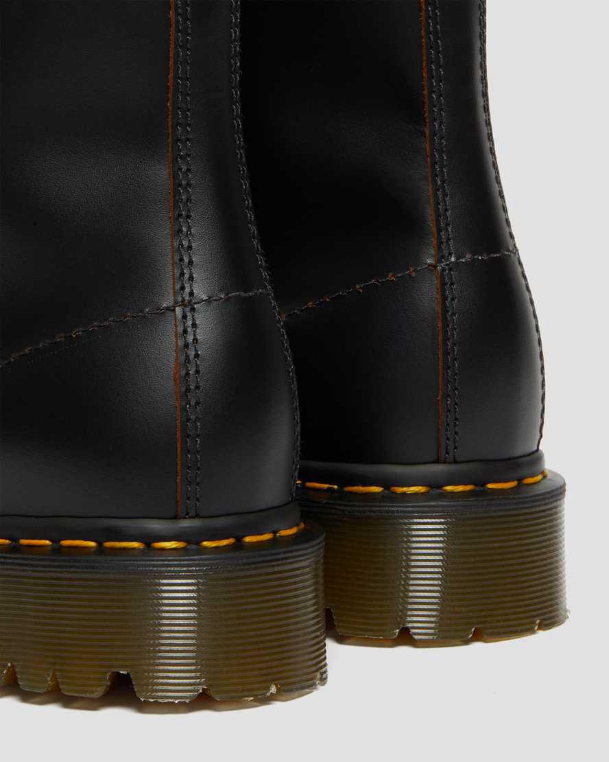 Dr Martens 1460 Bex Made in England Toe Cap Lace Up Miesten Nilkkurit Mustat  Suomi |  6728YISLW