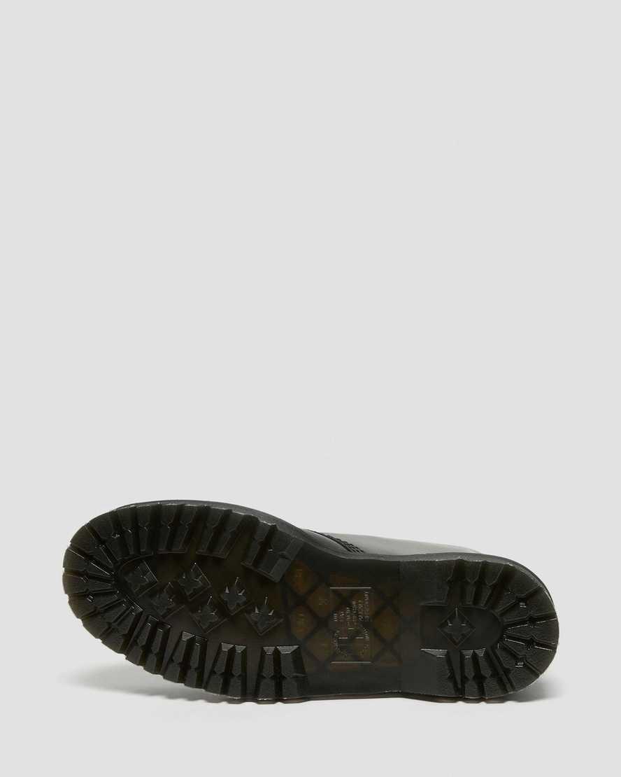 Dr Martens 1460 Bex Smooth Leather Platform Naisten Nilkkurit Mustat  Suomi |  4879NEKSJ
