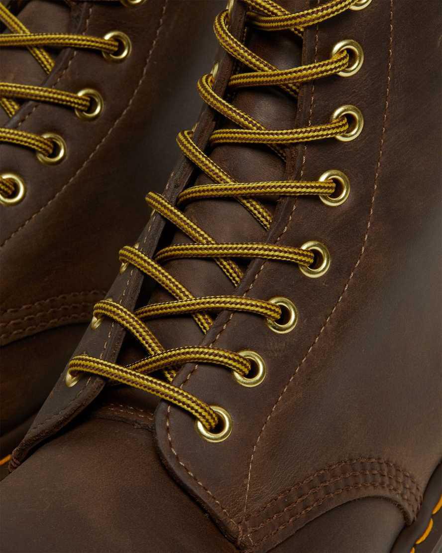 Dr Martens 1460 Crazy Horse Leather Naisten Nauhasaappaat Ruskea  Suomi |  2501JITHF