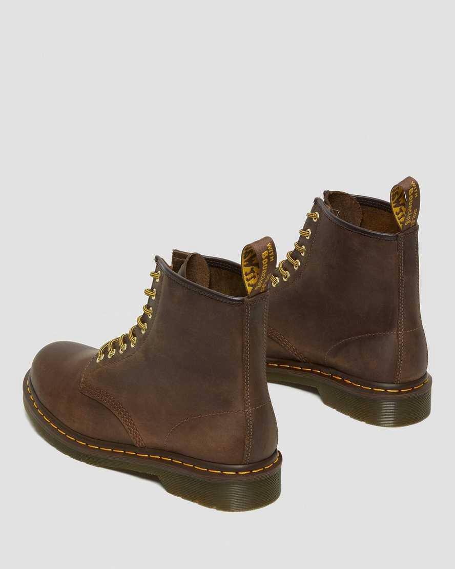 Dr Martens 1460 Crazy Horse Leather Naisten Nauhasaappaat Ruskea  Suomi |  2501JITHF