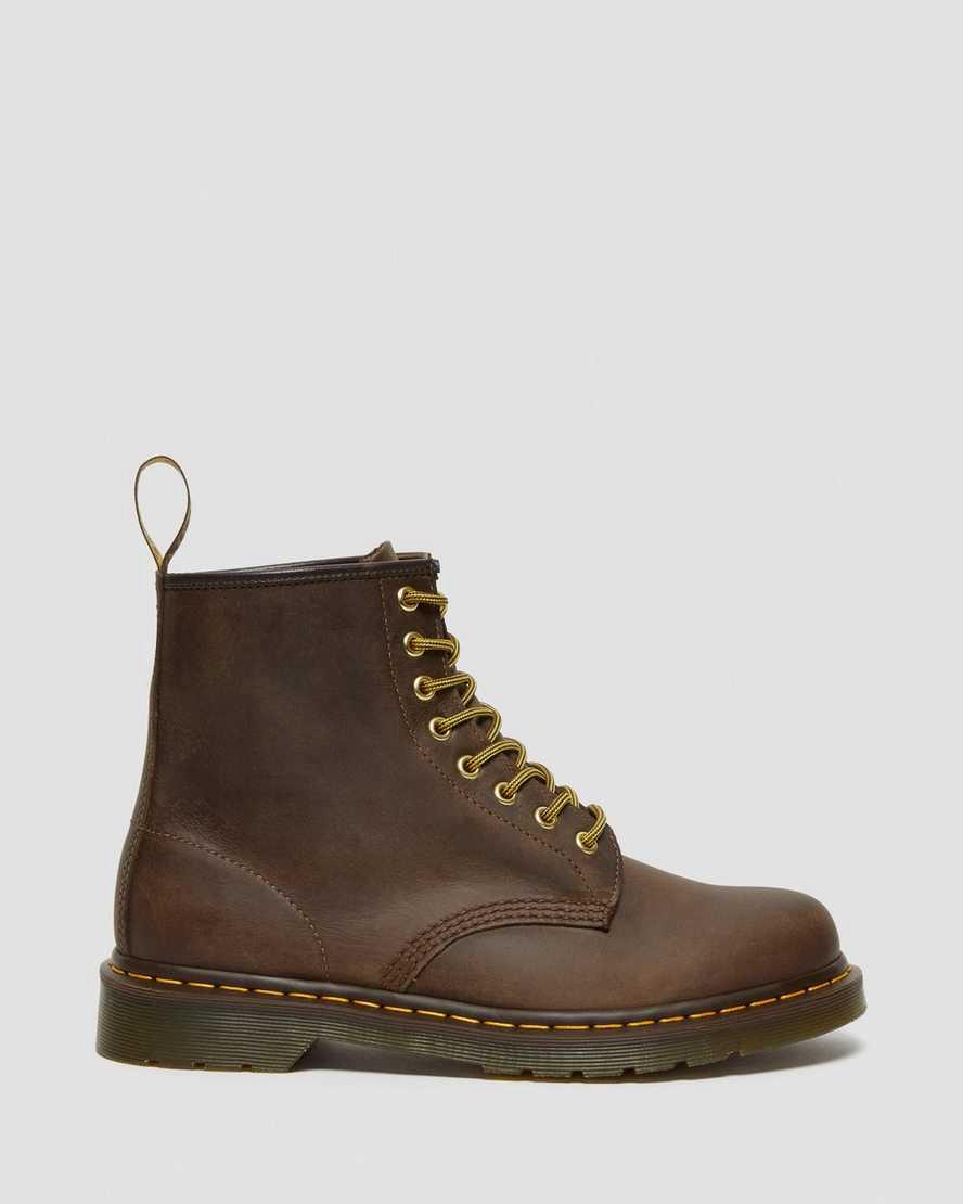Dr Martens 1460 Crazy Horse Leather Naisten Nauhasaappaat Ruskea  Suomi |  2501JITHF