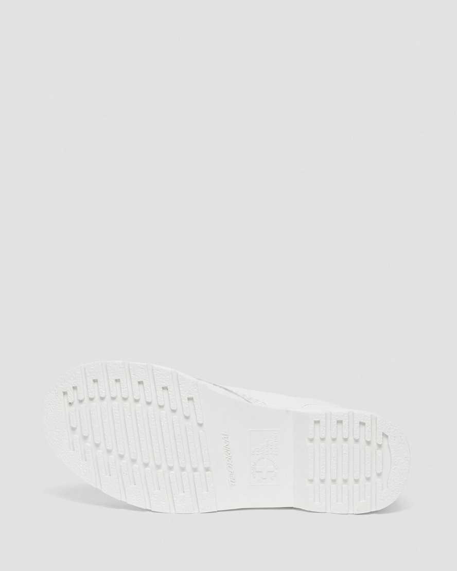 Dr Martens 1460 Mono Patent Leather Lace Up Naisten Nilkkurit Valkoinen  Suomi |  2954GEHPV