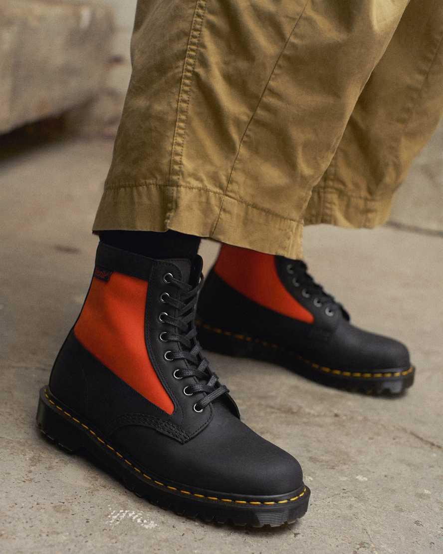 Dr Martens 1460 Panel Made in England Leather Lace Up Naisten Nilkkurit Mustat  Suomi |  0968XRLGN