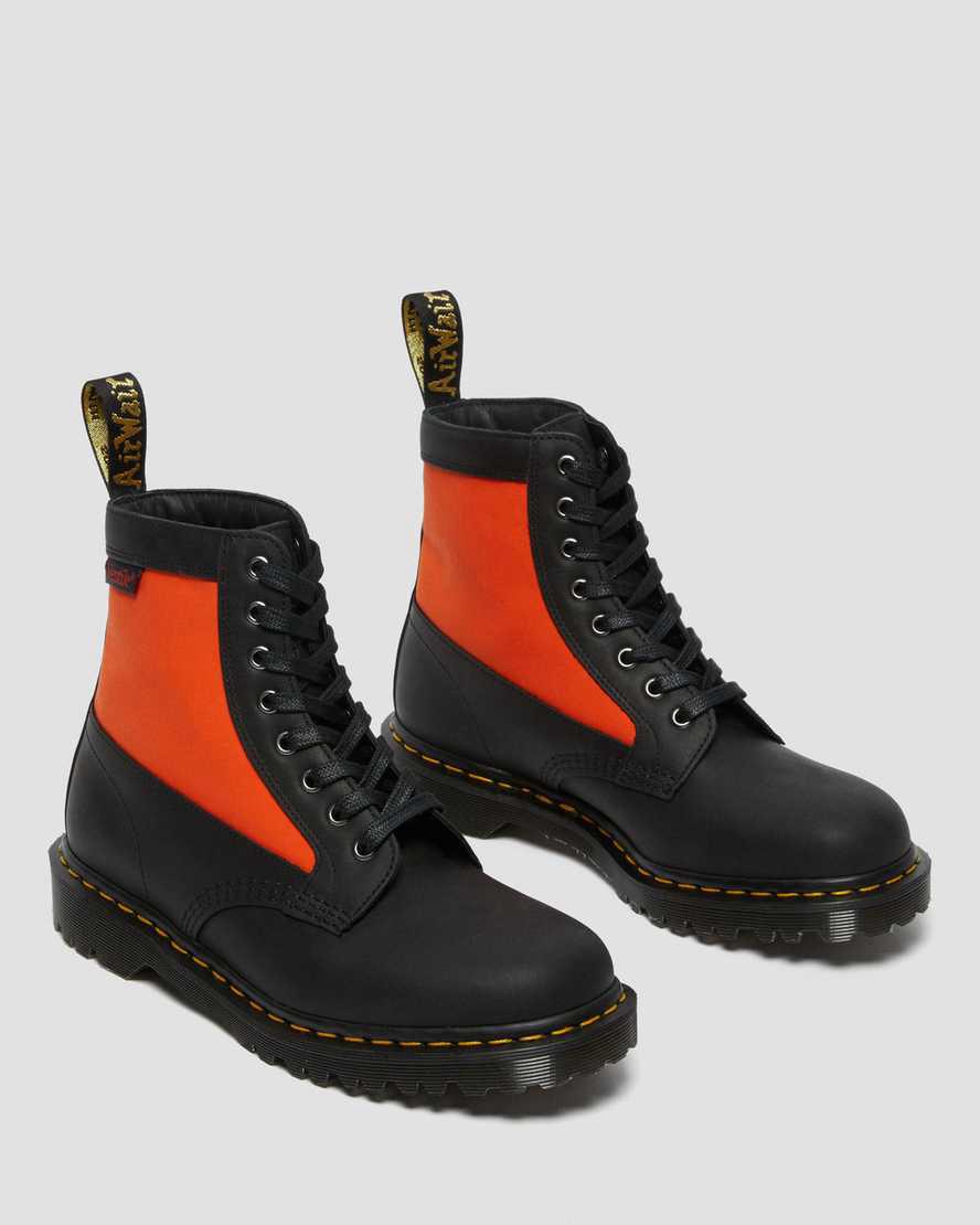 Dr Martens 1460 Panel Made in England Leather Lace Up Naisten Nilkkurit Mustat  Suomi |  0968XRLGN