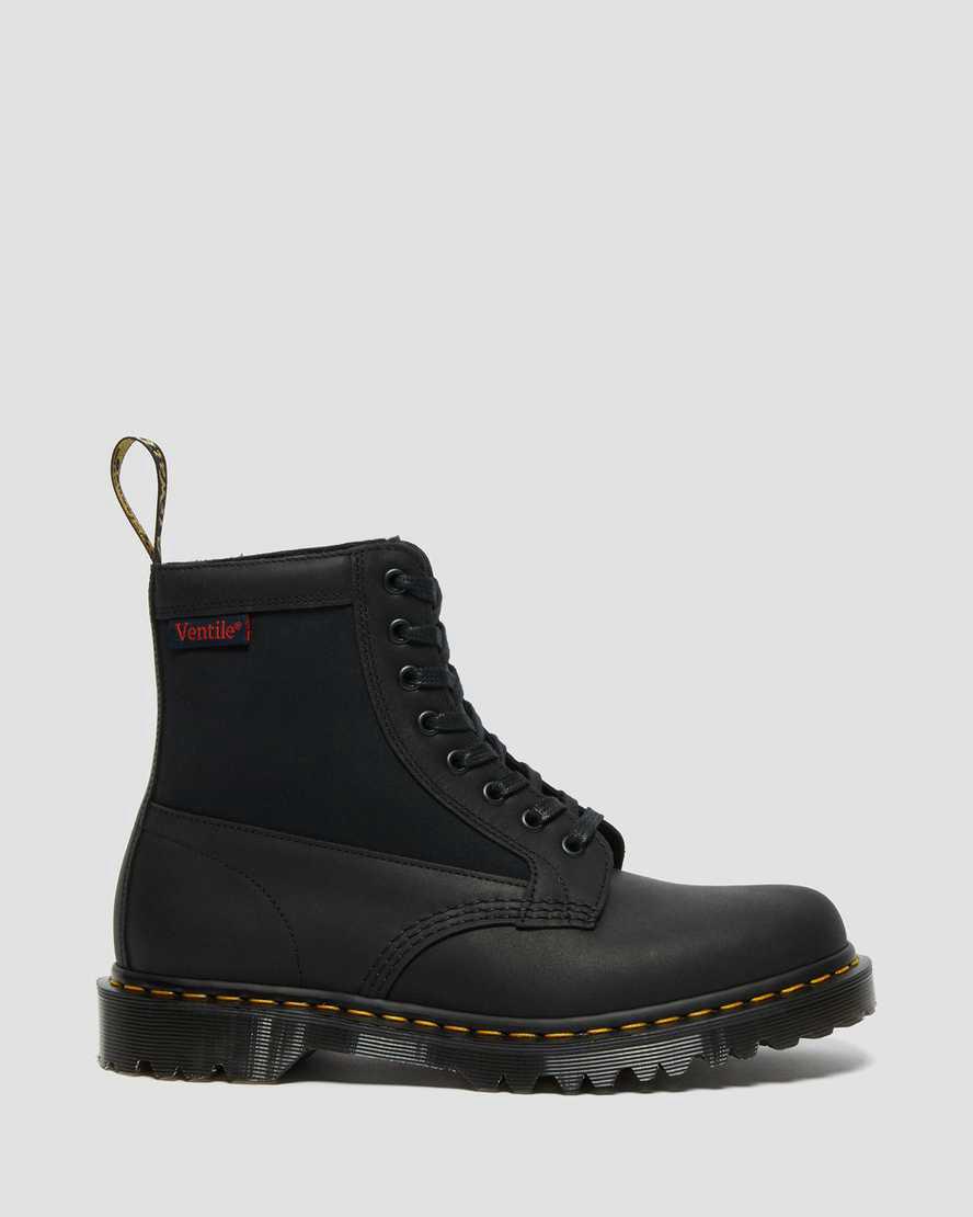 Dr Martens 1460 Panel Made in England Leather Lace Up Miesten Nilkkurit Mustat  Suomi |  6514WTQYB