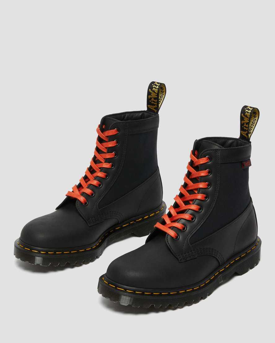 Dr Martens 1460 Panel Made in England Leather Lace Up Miesten Nilkkurit Mustat  Suomi |  6514WTQYB