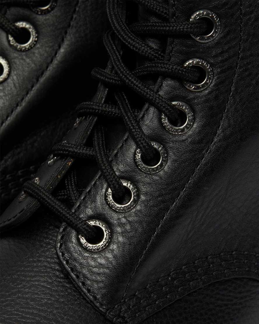 Dr Martens 1460 Pascal Bex Pisa Leather Naisten Nauhasaappaat Mustat  Suomi |  9564HIBNX
