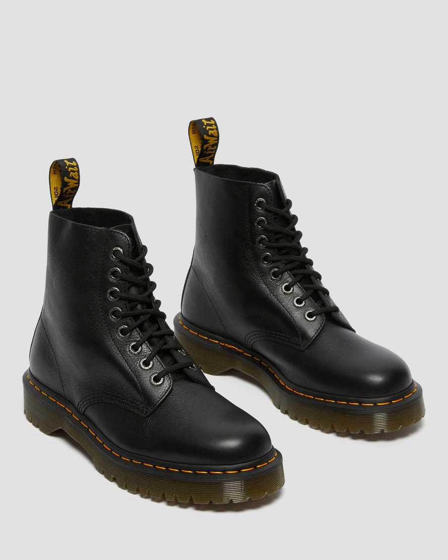 Dr Martens 1460 Pascal Bex Pisa Leather Naisten Nauhasaappaat Mustat  Suomi |  9564HIBNX