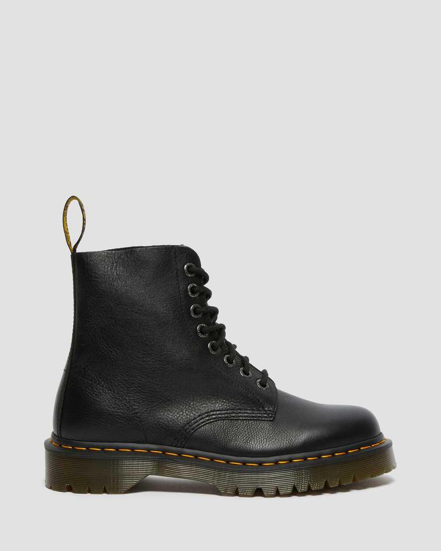 Dr Martens 1460 Pascal Bex Pisa Leather Naisten Nauhasaappaat Mustat  Suomi |  9564HIBNX