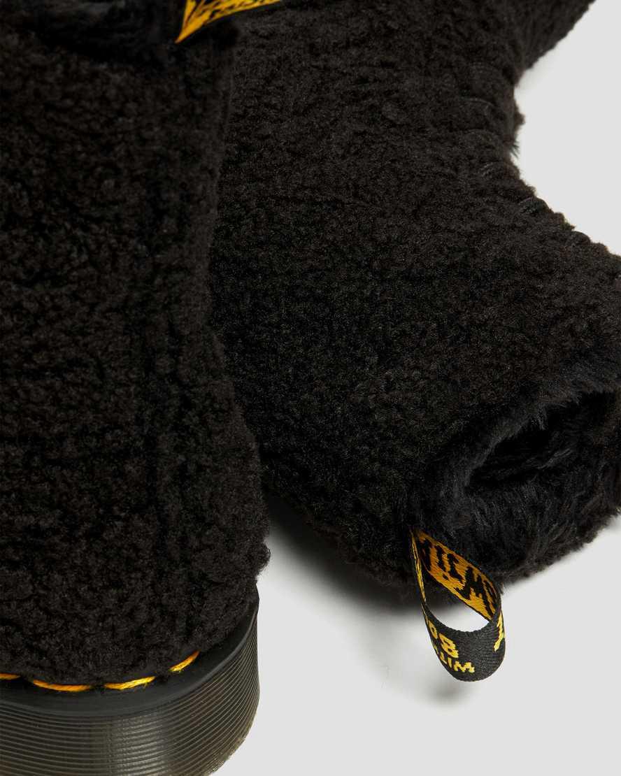 Dr Martens 1460 Pascal Faux Shearling Naisten Nilkkurit Mustat  Suomi |  1043GHUBR