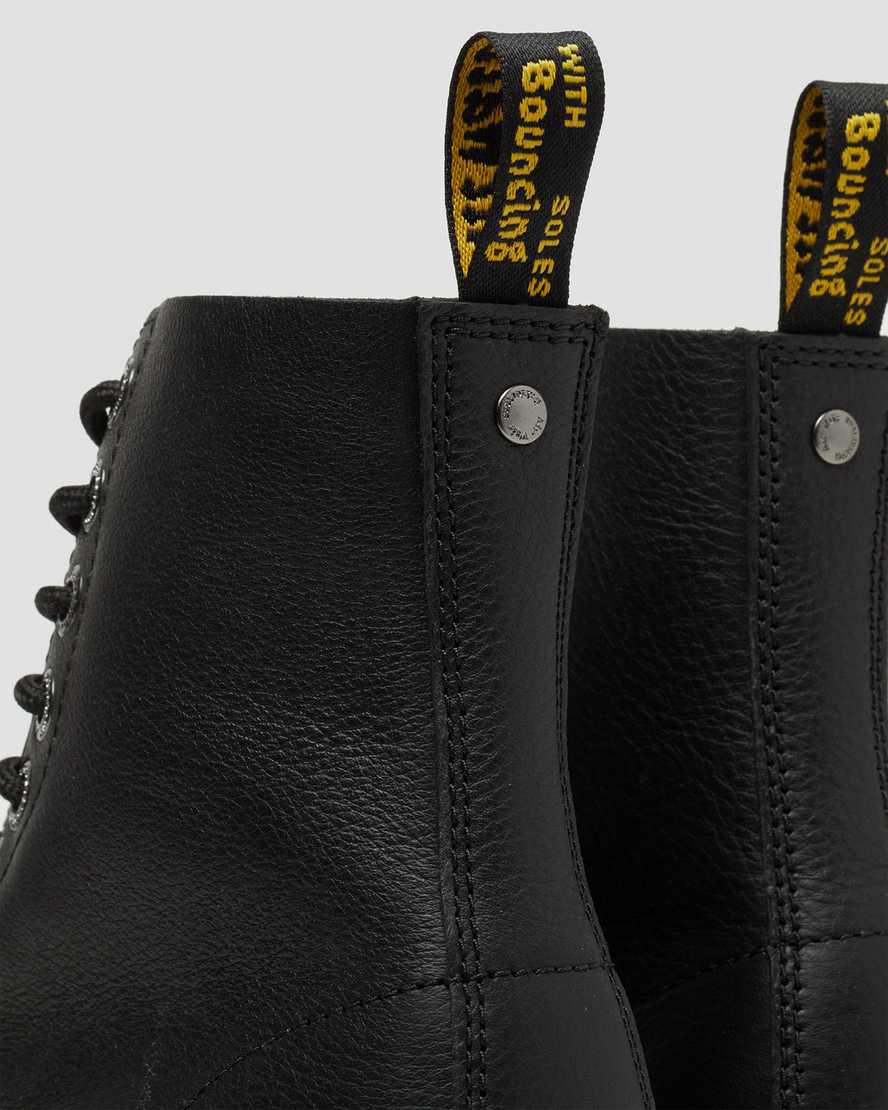 Dr Martens 1460 Pascal Max Leather Platform Naisten Nilkkurit Mustat  Suomi |  2140PRVAM