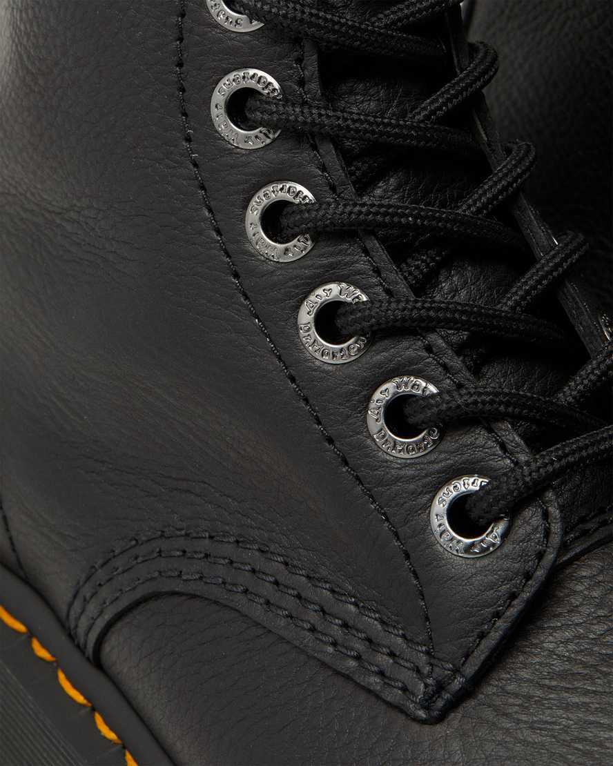 Dr Martens 1460 Pascal Max Leather Platform Naisten Nilkkurit Mustat  Suomi |  2140PRVAM