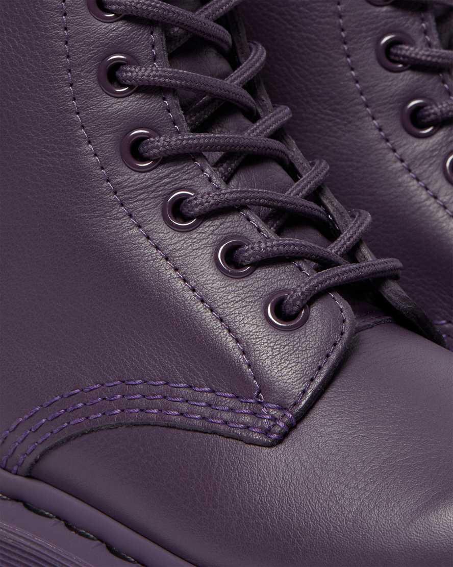 Dr Martens 1460 Pascal Mono Lace Up Naisten Nilkkurit Blackcurrant  Suomi |  0761DXKUP