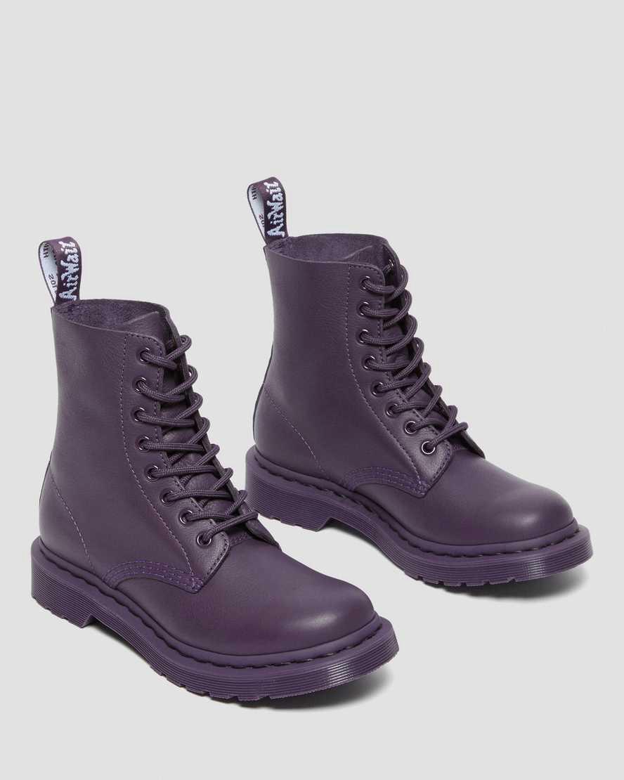 Dr Martens 1460 Pascal Mono Lace Up Naisten Nilkkurit Blackcurrant  Suomi |  0761DXKUP