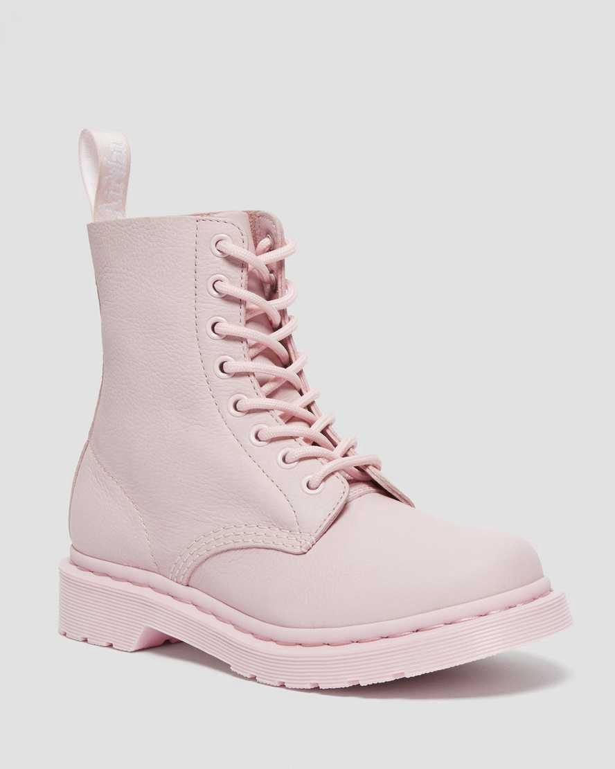 Dr Martens 1460 Pascal Mono Lace Up Naisten Nilkkurit Pinkki  Suomi |  5938OQPLB