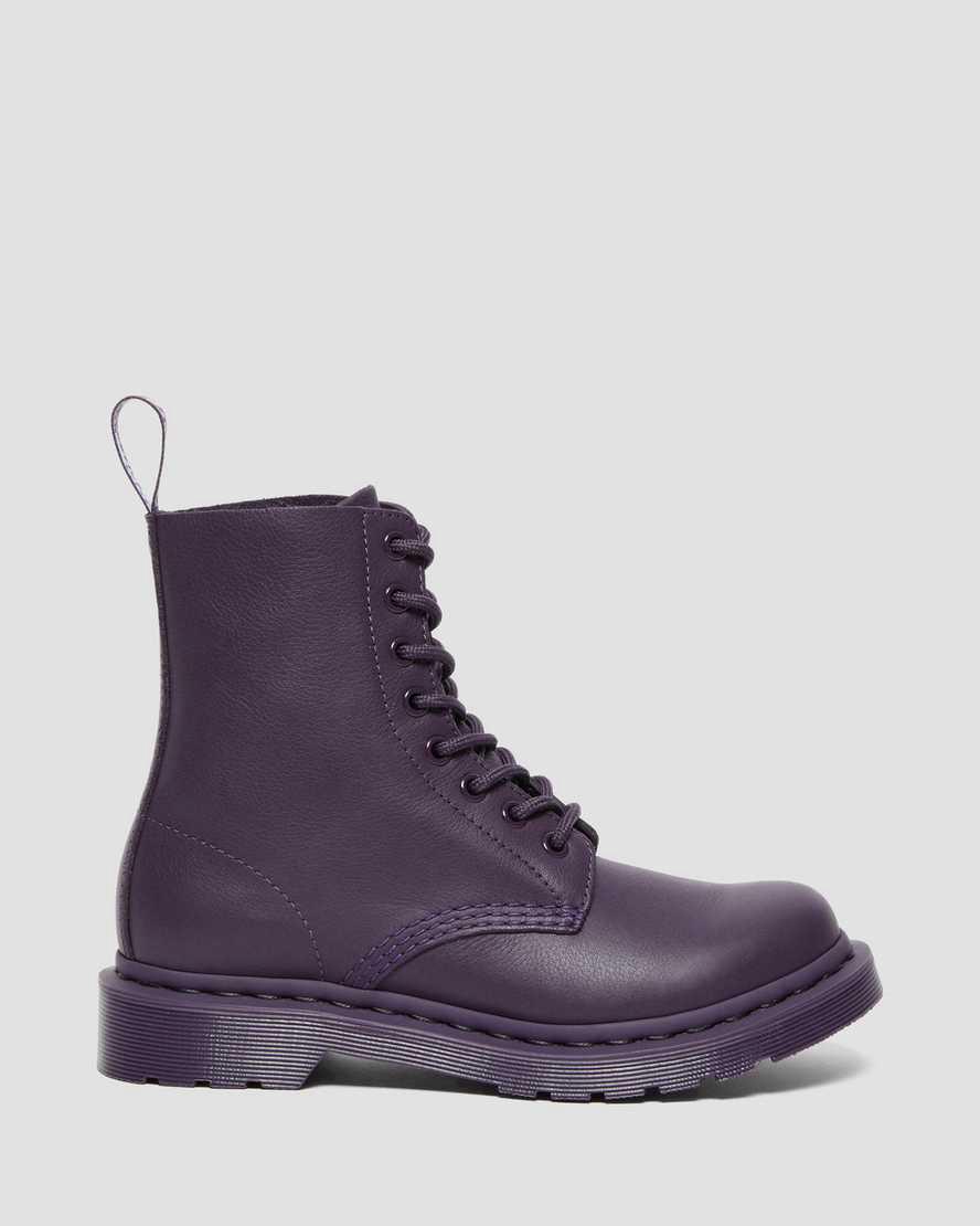 Dr Martens 1460 Pascal Mono Naisten Nauhasaappaat Blackcurrant  Suomi |  0725SXIRT
