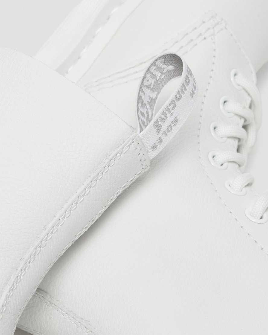 Dr Martens 1460 Pascal Mono Naisten Nauhasaappaat Valkoinen  Suomi |  2348ZMLQX
