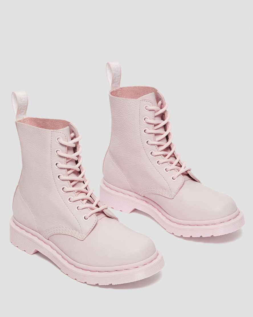 Dr Martens 1460 Pascal Mono Naisten Nauhasaappaat Pinkki  Suomi |  8790ZOAJS