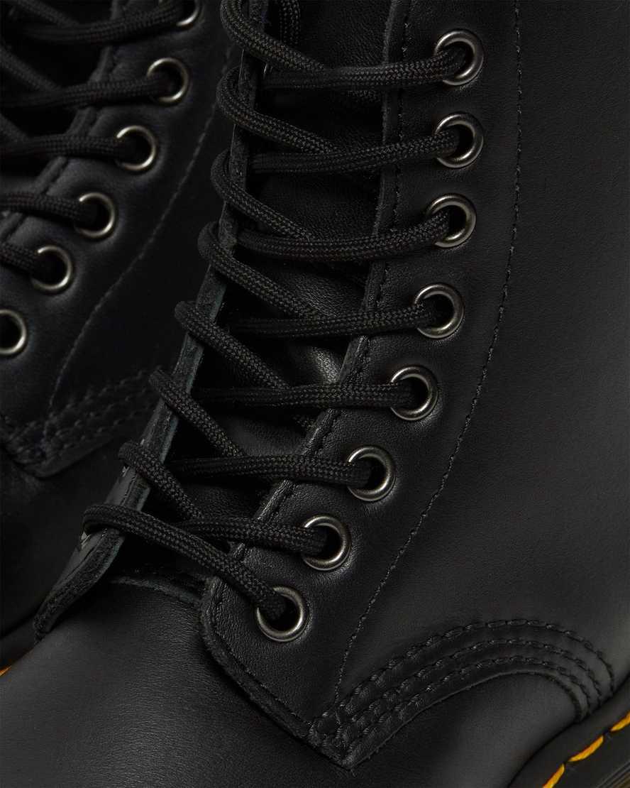 Dr Martens 1460 Pascal Nappa Zipper Naisten Nauhasaappaat Mustat  Suomi |  4096BYAPW