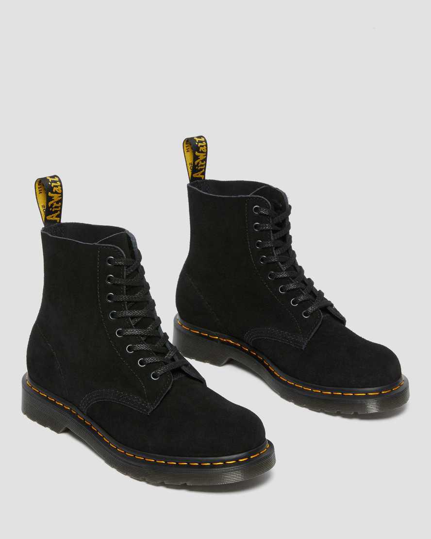 Dr Martens 1460 Pascal Suede Lace Up  Naisten Nilkkurit Mustat  Suomi |  3409AYIOE