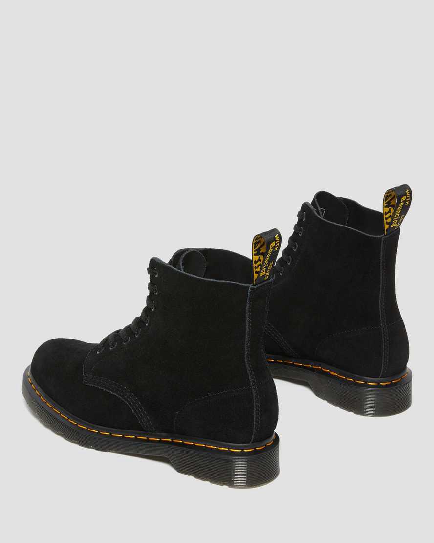 Dr Martens 1460 Pascal Suede Lace Up  Naisten Nilkkurit Mustat  Suomi |  3409AYIOE