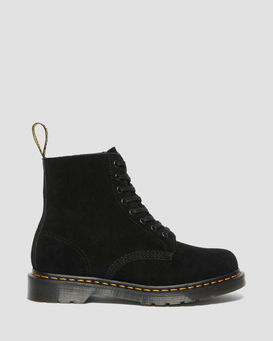 Dr Martens 1460 Pascal Suede Lace Up  Naisten Nilkkurit Mustat  Suomi |  3409AYIOE
