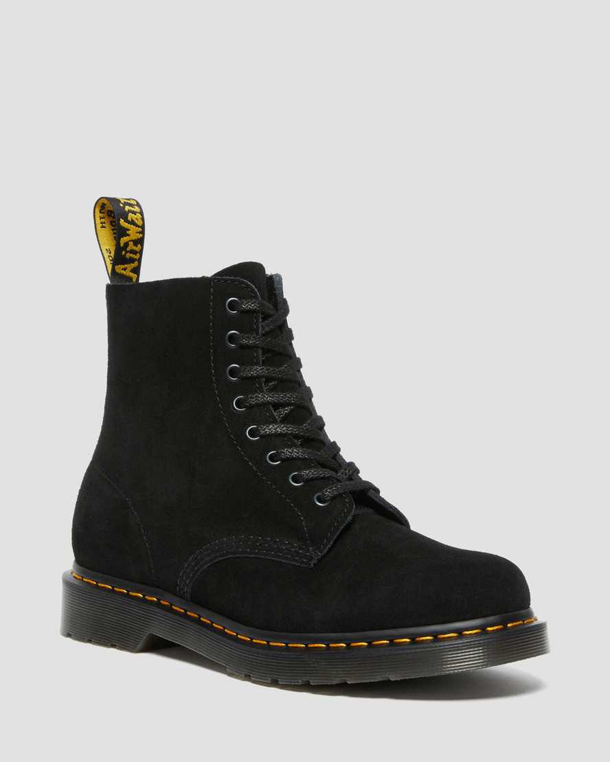Dr Martens 1460 Pascal Suede Lace Up  Naisten Nilkkurit Mustat  Suomi |  3409AYIOE
