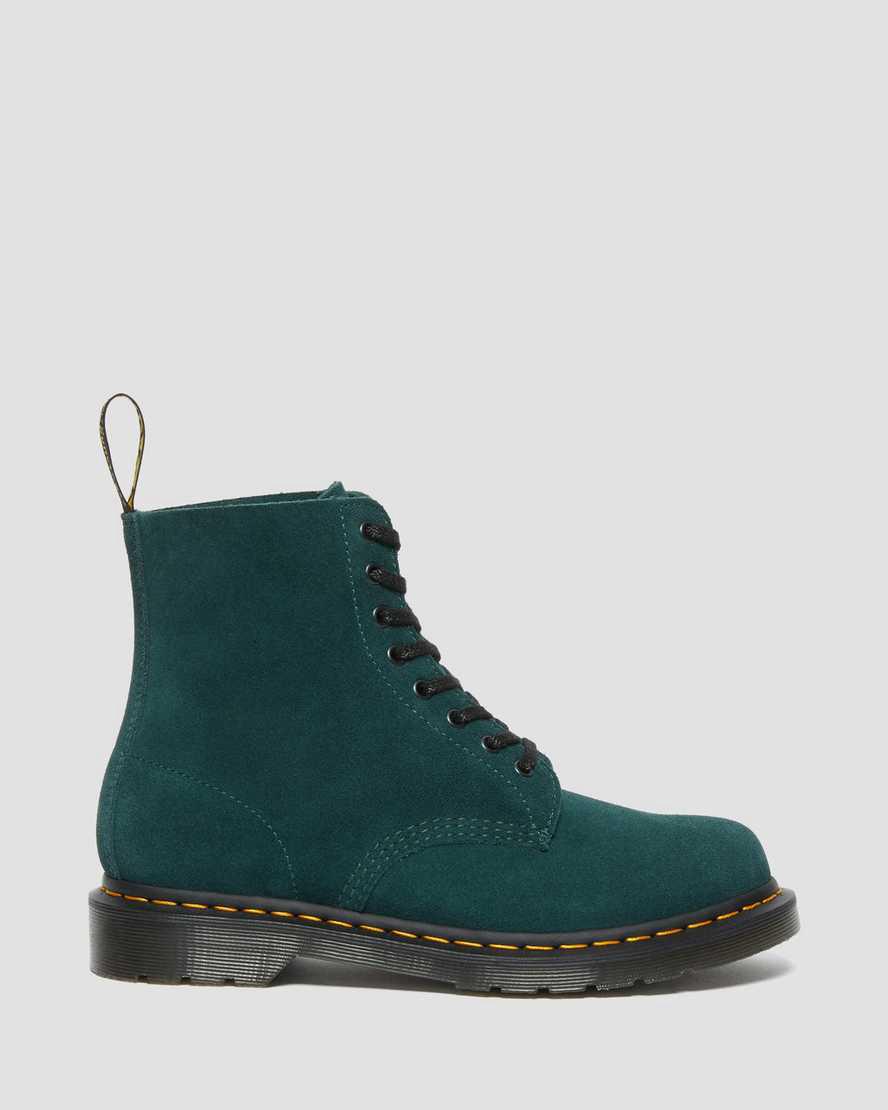 Dr Martens 1460 Pascal Suede Lace Up  Naisten Nilkkurit Vihreä  Suomi |  6041SIBDU
