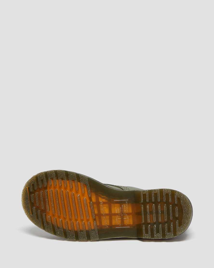 Dr Martens 1460 Pascal Virginia Leather Naisten Nauhasaappaat Khaki Vihreä  Suomi |  2386QUZXM