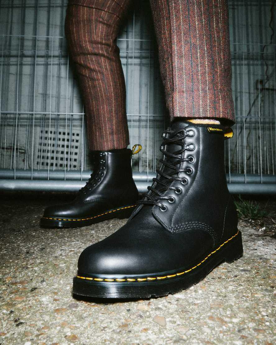 Dr Martens 1460 Pascal Warmwair Leather Miesten Nauhasaappaat Mustat  Suomi |  2041YKPZD