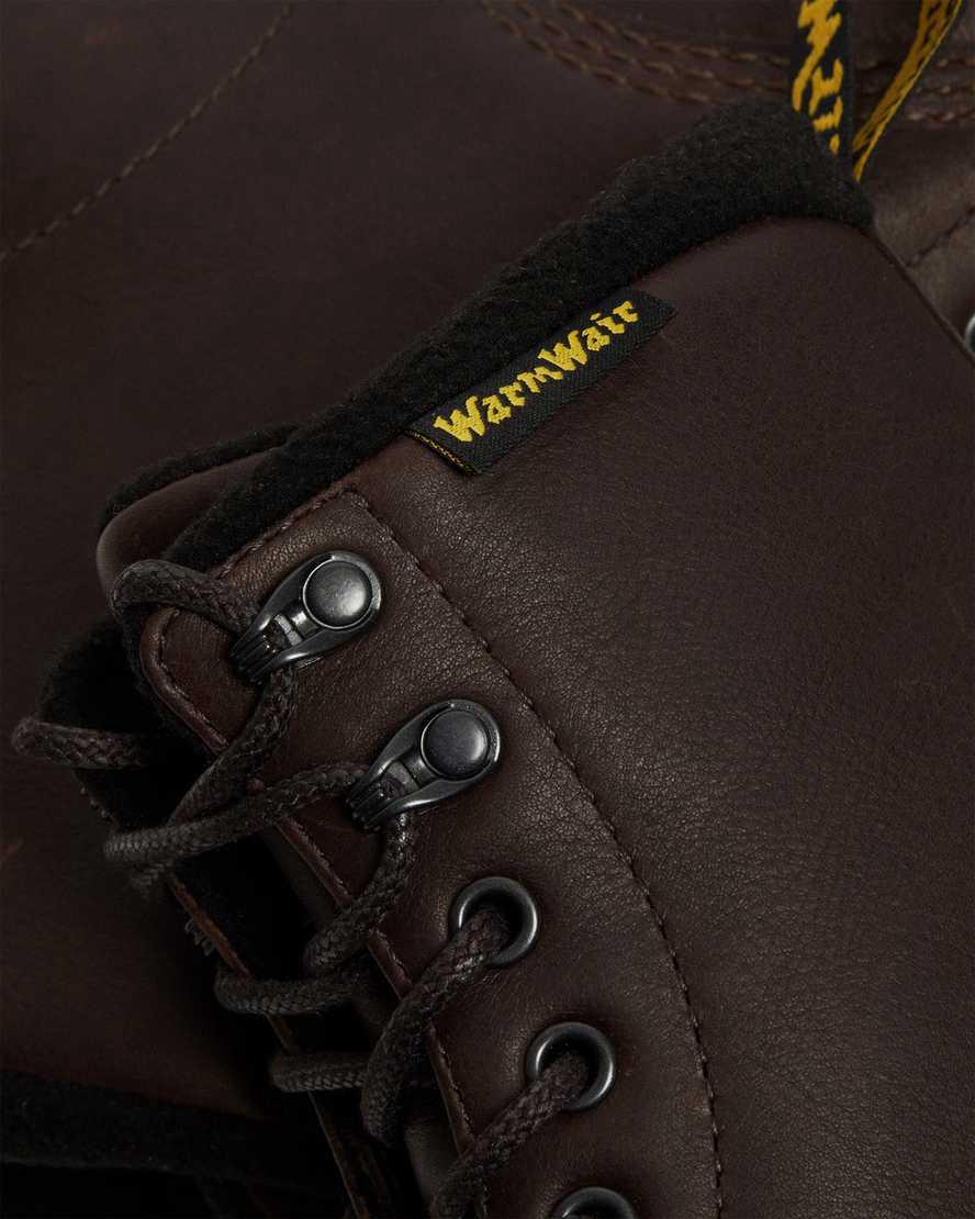 Dr Martens 1460 Pascal Warmwair Leather Lace Up Naisten Nilkkurit Tummanruskea  Suomi |  3219QEVID