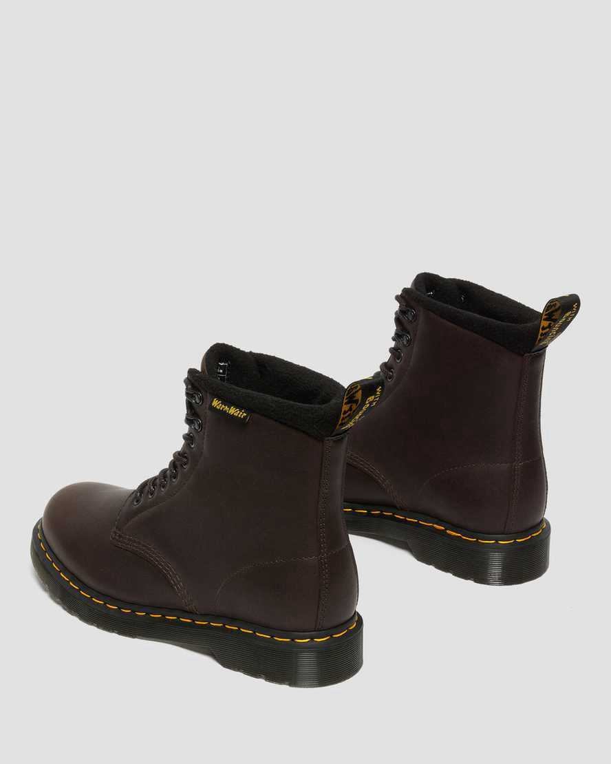 Dr Martens 1460 Pascal Warmwair Leather Lace Up Naisten Nilkkurit Tummanruskea  Suomi |  3219QEVID
