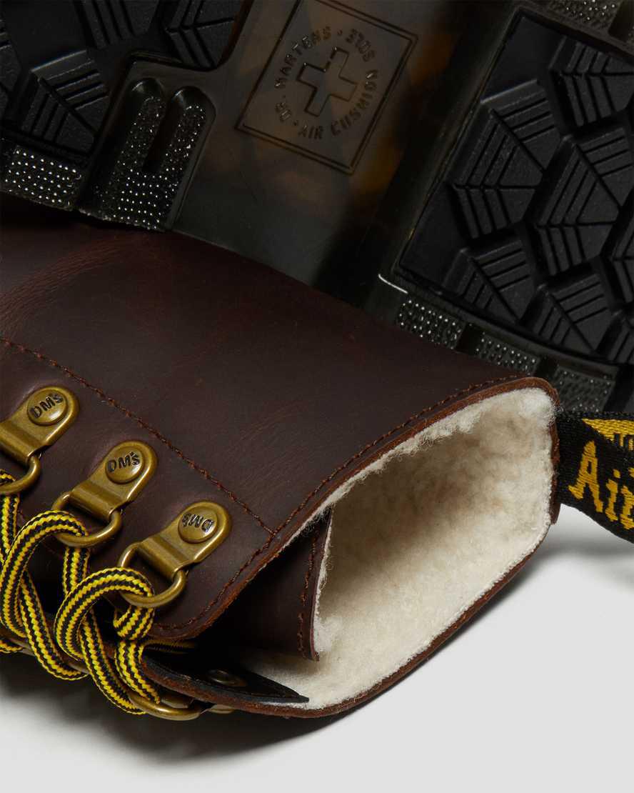 Dr Martens 1460 Pascal Wintergrip Leather Lace Up Naisten Nilkkurit Ruskea  Suomi |  2187DQGMB
