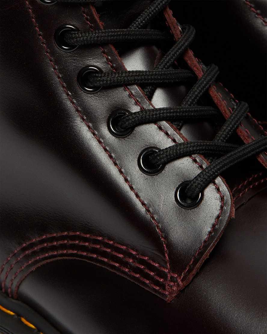 Dr Martens 1460 Slip Resistant Atlas Leather Lace Up Miesten Nilkkurit Viininpunainen  Suomi |  6132XQPUN