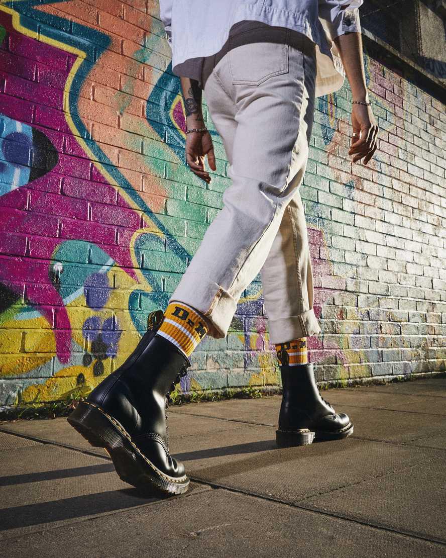 Dr Martens 1460 Smooth Leather Lace Up Naisten Nilkkurit Mustat  Suomi |  5980DFRLK