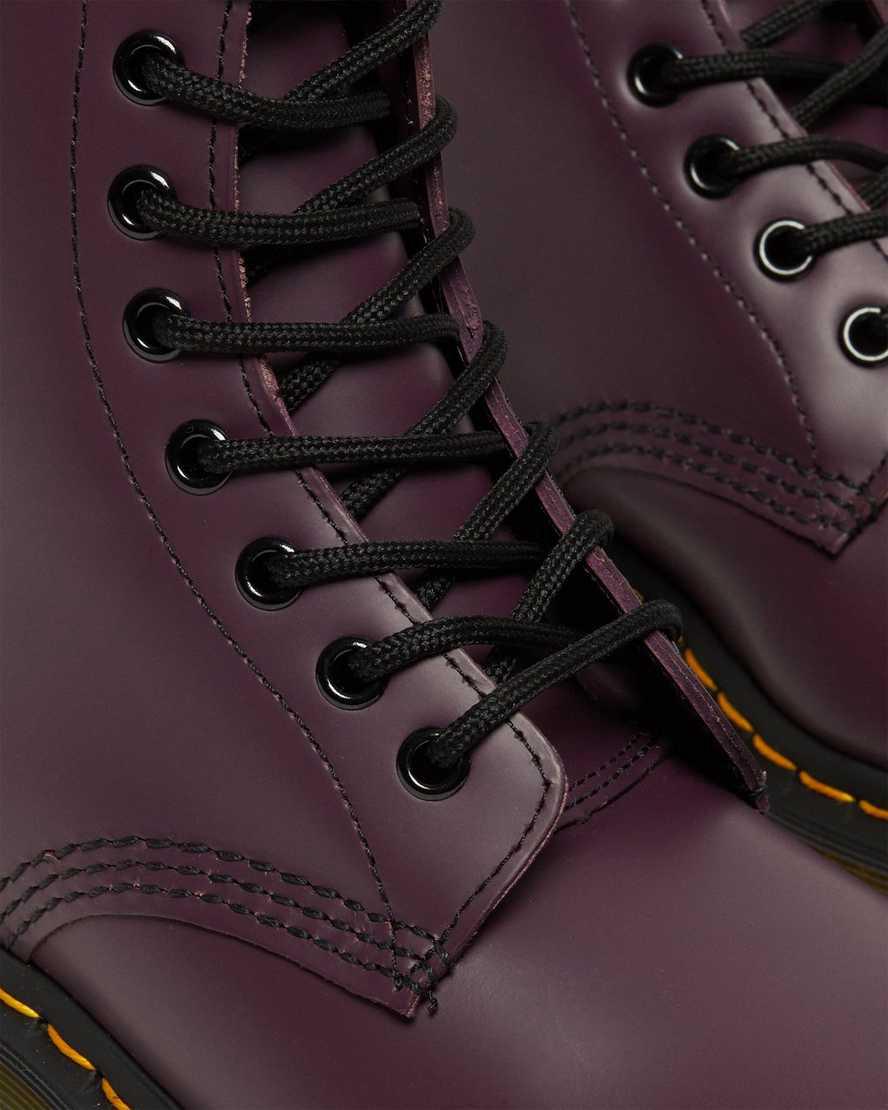 Dr Martens 1460 Smooth Leather Lace Up Naisten Nilkkurit Violetit  Suomi |  6304GDZTA
