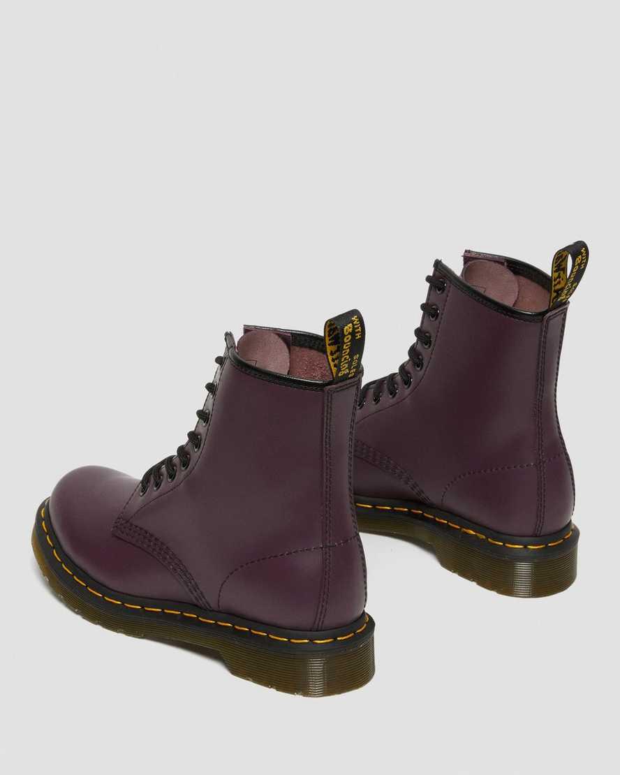 Dr Martens 1460 Smooth Leather Lace Up Naisten Nilkkurit Violetit  Suomi |  6304GDZTA