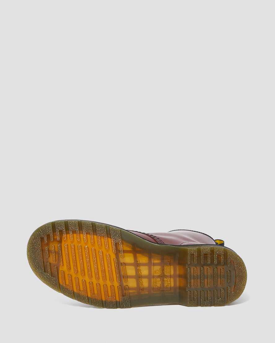 Dr Martens 1460 Smooth Leather Miesten Nauhasaappaat Punainen  Suomi |  8026DVAWH