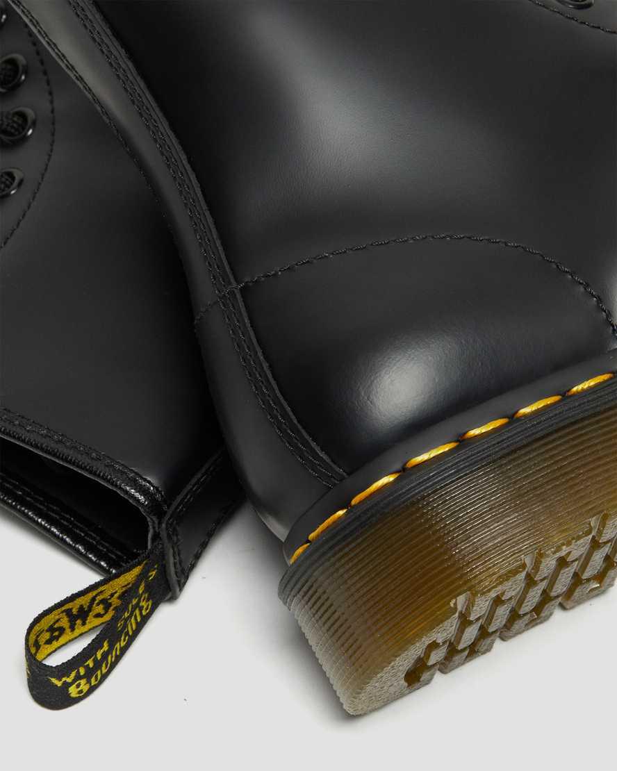 Dr Martens 1460 Smooth Leather Naisten Nauhasaappaat Mustat  Suomi |  5214YMARG